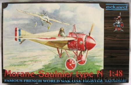 Eduard 1/48 Morane-Saulnier Type N, 8010 plastic model kit